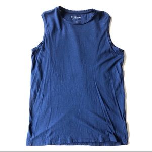 Everlane Muscle Tank - Royal Blue - Size XS